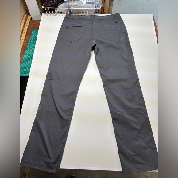 Toad & Co Men's Pants 34 x 34 Med Gray Straight Leg Khaki Comfort Stretch - Picture 8 of 9